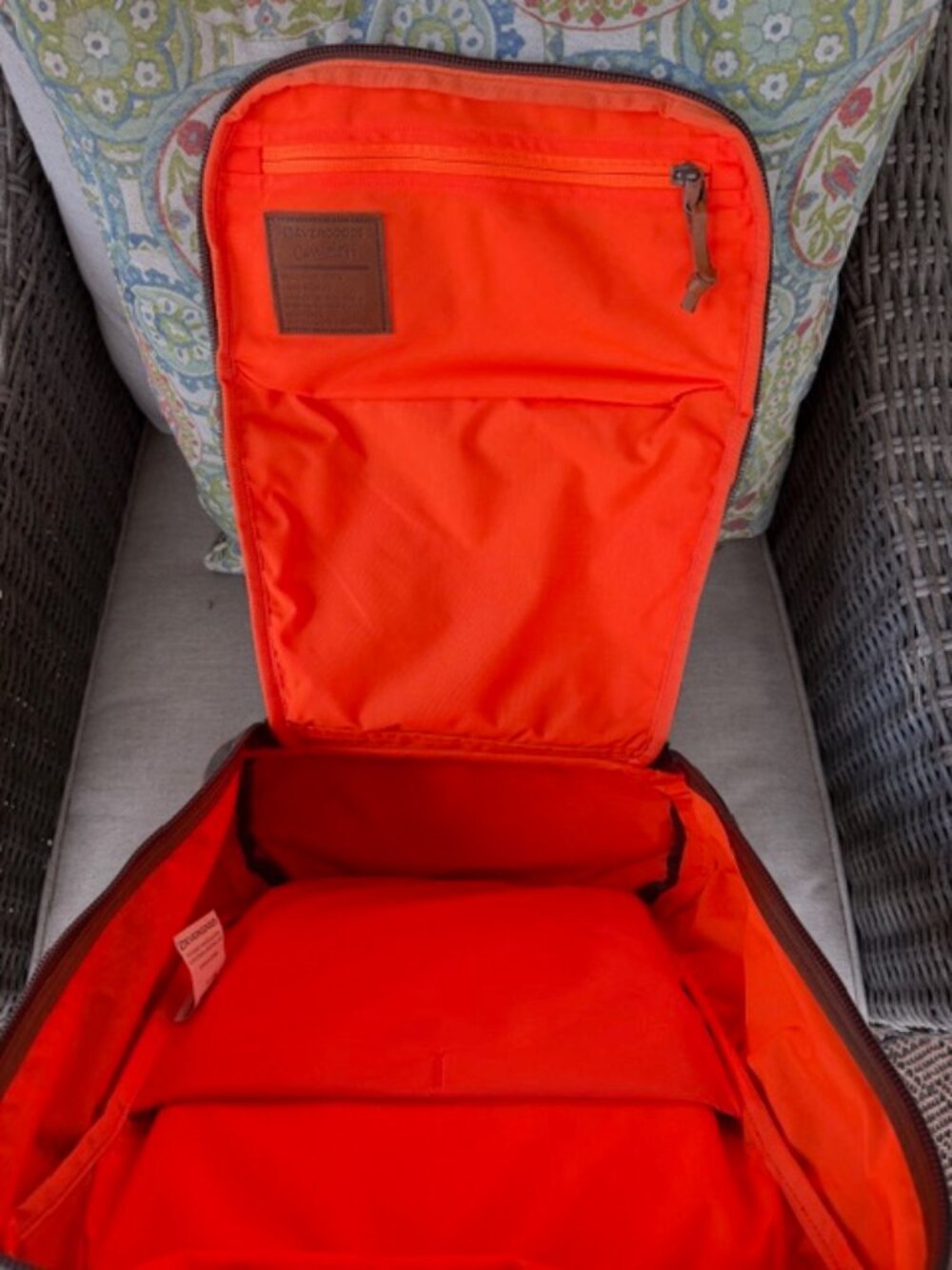 Evergoods Waxed Canvas & Leather Bookbag Backpack - Picture 7 of 10